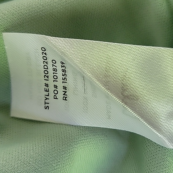 Lulus Mint Green Textured Maxi Wrap Dress Tiered And Ruffled Sz Xs - Picture 8 of 8